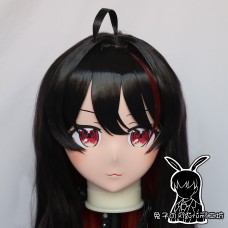 (RB312)Customize Full Head Quality Handmade Female/Girl Resin Japanese Anime Cartoon Character Kig Cosplay Kigurumi Mask